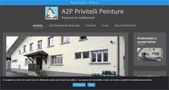 Desktop Screenshot of a2p-peintures.fr